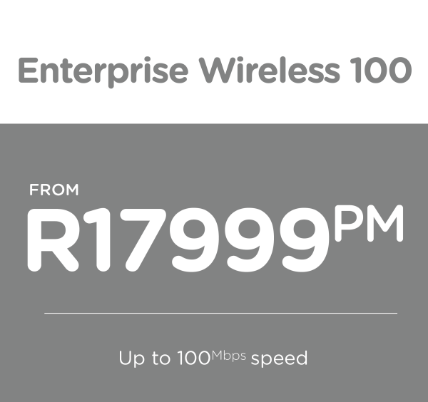 Enterprise Wireless Fibre 100 (1:1)